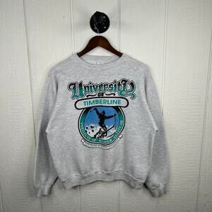 Vintage 90’s Ski University of Timberline Crewneck Size Large